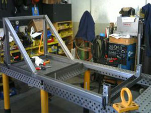 三维柔性焊接工装组合平台